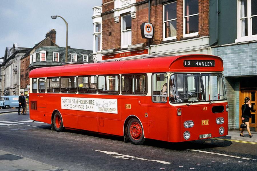  Daimler Roadliner SRP8 Plaxton Derwent (B46D) 1969 года  (фото 1 из 2)
